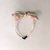 Three Little Bows Headband, Pink Blossoms - Headbands - 3