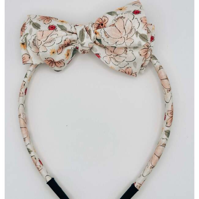 Three Little Bows Headband, Muguet - Headbands - 3