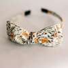 Three Little Bows Headband, Marigold Dawn - Headbands - 1 - thumbnail