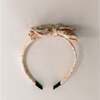 Three Little Bows Headband, Floraisons de corail Coral Petal - Headbands - 3
