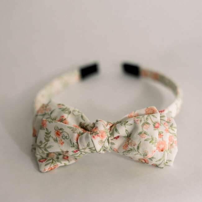 Three Little Bows Headband, Douce Pétale