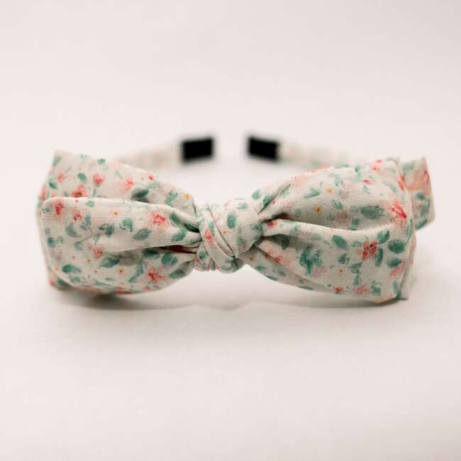 Three Little Bows Headband, Confetti - Headbands - 2