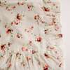 Scarlet Bloom Timeless Floral Ruffle Zipper Pouch - Bags - 4