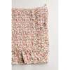 Rosebud Scatter Timeless Floral Ruffle Zipper Pouch - Bags - 2