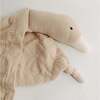 Goose Lovey Security Blanket, Organic Cotton Sand Dune - Plush - 1 - thumbnail