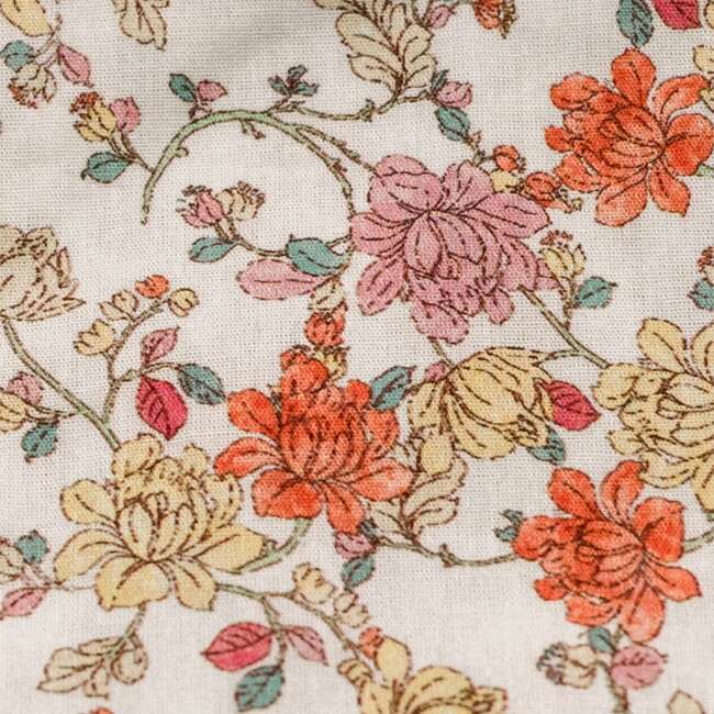 Midsummer Vine Timeless Floral Ruffle Zipper Pouch - Bags - 6