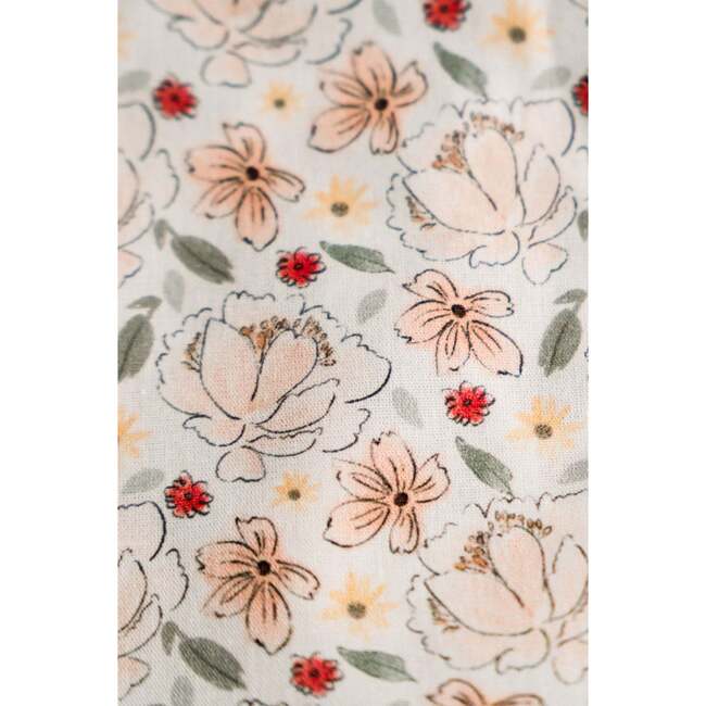 Primrose Garden Timeless Floral Ruffle Zipper - Bags - 5