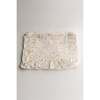 Dewdrop Meadow Timeless Floral Ruffle Zipper Pouch - Bags - 1 - thumbnail
