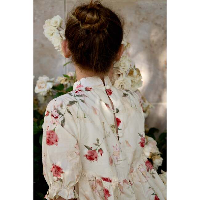 Madeleine Dress, Rose Garden Toile - Dresses - 5