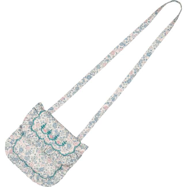 Yse Floral Blue Purse