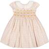Zita Yellow Tartan Smocked Dress - Dresses - 1 - thumbnail