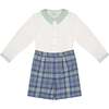 William Blue Tartan Dressy Set - Mixed Apparel Set - 1 - thumbnail