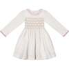 Sofia White Taffeta Long Sleeve Dress - Dresses - 1 - thumbnail
