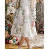 Aoki 3/4 Sleeve Dress, Woodland Bunny Cottage Charm - Dresses - 5