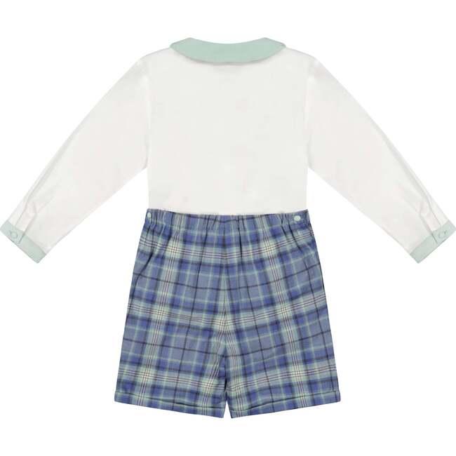 William Blue Tartan Dressy Set - Mixed Apparel Set - 3