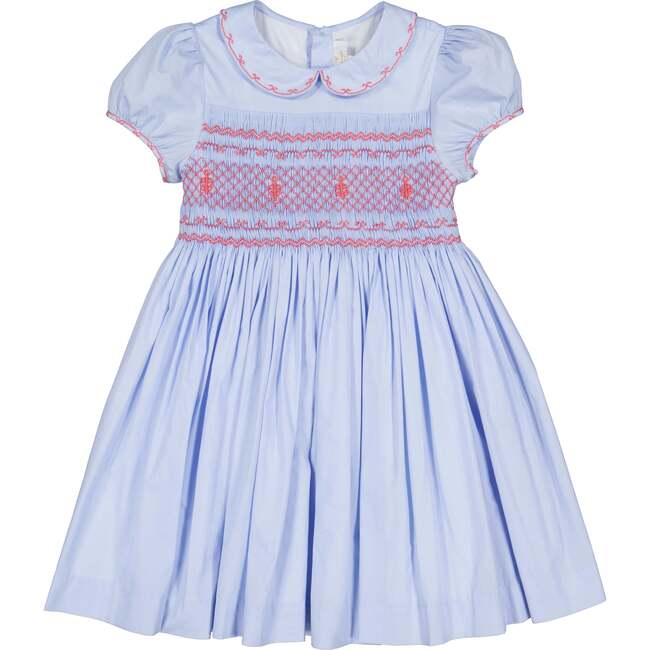 Princess Charlotte Dress, Blue - Dresses - 1