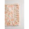 Coral Petal Blooms Timeless Floral Ruffle Zipper Pouch - Bags - 3