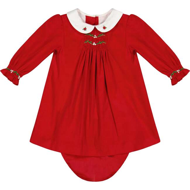 Olympe Red Smocked Baby Set - Mixed Apparel Set - 2