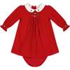 Olympe Red Smocked Baby Set - Mixed Apparel Set - 2
