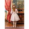 Sofia White Taffeta Long Sleeve Dress - Dresses - 6