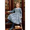Heidi Blue Tartan Smocked Dress - Dresses - 2