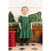 Olympe Green Smocked Christmas Dress - Dresses - 2