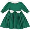 Olympe Green Smocked Christmas Dress - Dresses - 3