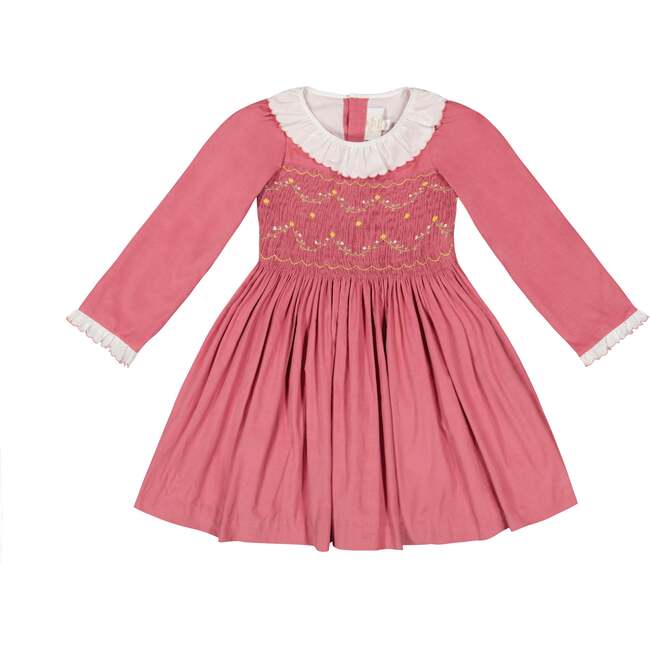 Chiara Pink Smocked Dress