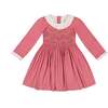 Chiara Pink Smocked Dress - Dresses - 1 - thumbnail