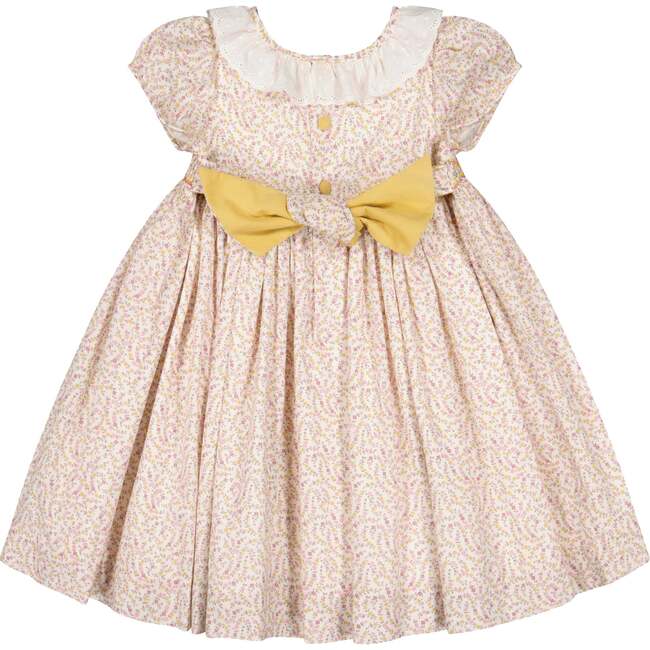 Isadora Floral Long Sleeve Smocked Dress - Dresses - 3