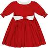 Olympe Red Holiday Smocked Dress - Dresses - 3