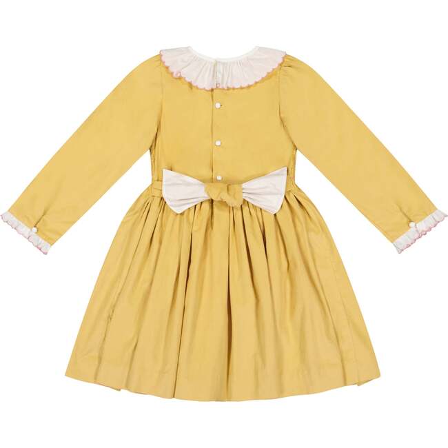 Chiara Yellow Smocked Dress - Dresses - 3
