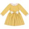 Chiara Yellow Smocked Dress - Dresses - 3