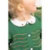 Olympe Green Smocked Christmas Dress - Dresses - 5
