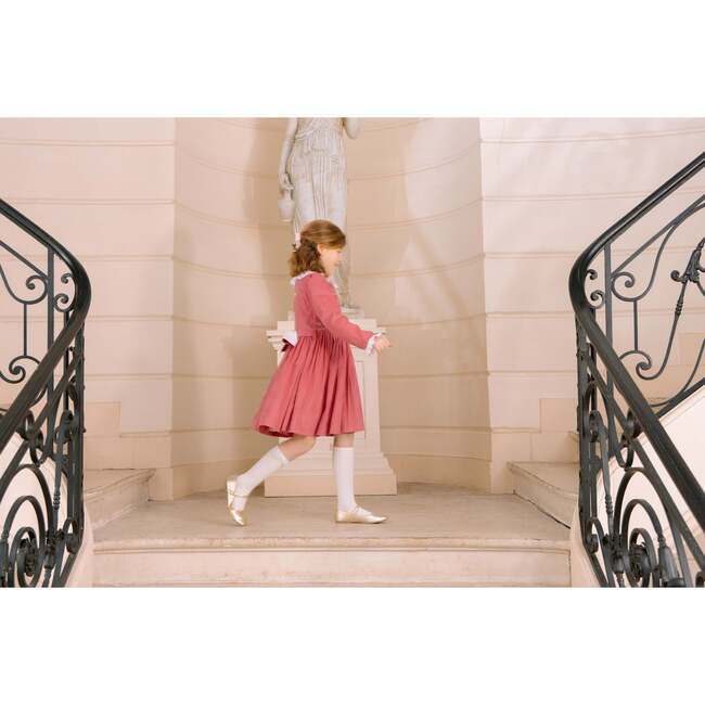 Chiara Pink Smocked Dress - Dresses - 6