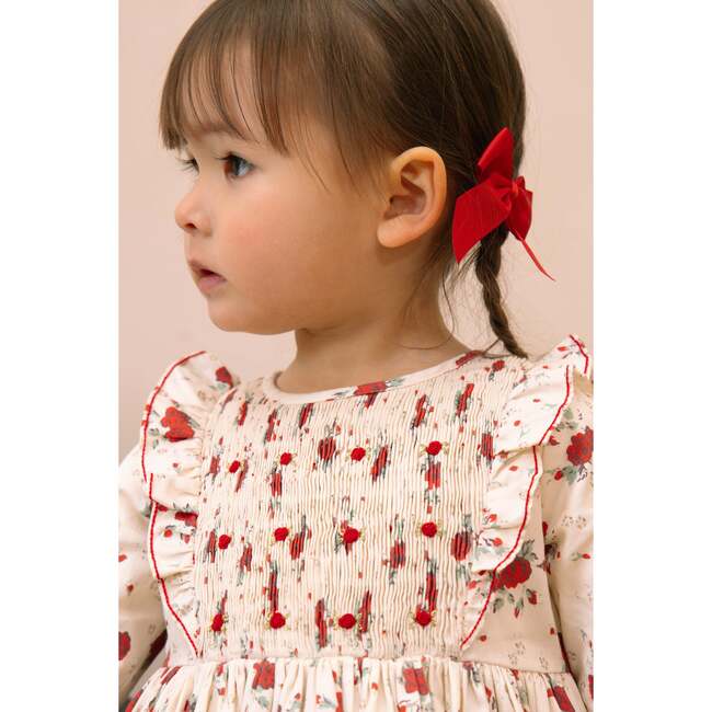 Anastasia Christmas Smocked Dress - Dresses - 4