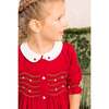 Olympe Red Holiday Smocked Dress - Dresses - 6