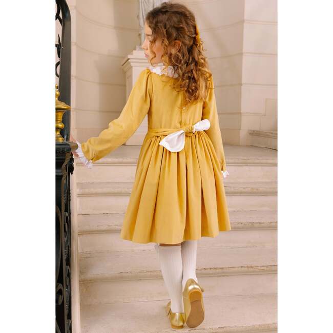 Chiara Yellow Smocked Dress - Dresses - 5