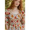 Teagan Dress in Sepia Flower - Dresses - 3