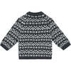 Mozza Baby Cardigan, Carbone Black - Cardigans - 2