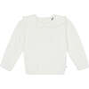 Martine Baby Sweatshirt, Ecru - Sweatshirts - 1 - thumbnail