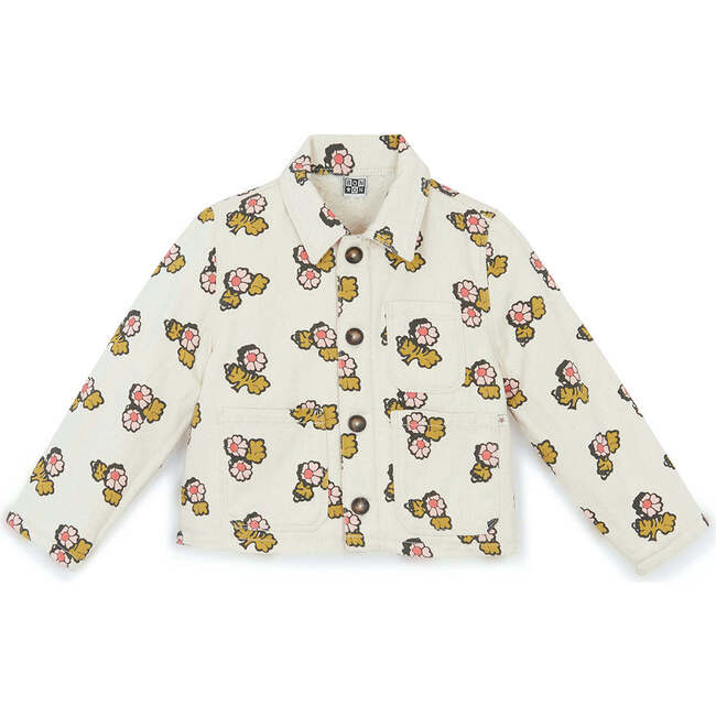 Ermana Jacket, Retro Fleur Ecru