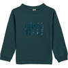 Smile Logo Sweatshirt, Blue Lake Blue - Sweatshirts - 1 - thumbnail