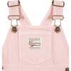 Sweet Hearts Blouse and Overalls Outfit Pink - Mixed Apparel Set - 2