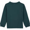 Smile Logo Sweatshirt, Blue Lake Blue - Sweatshirts - 2