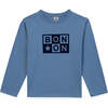 Taxo Logo T-shirt, Nordic Blue Blue - T-Shirts - 1 - thumbnail