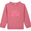 Smile Logo Sweatshirt, Pinkyee Pink - Sweatshirts - 1 - thumbnail