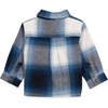 Marseille Baby Overshirt, Nordic Blue Blue - Shirts - 2
