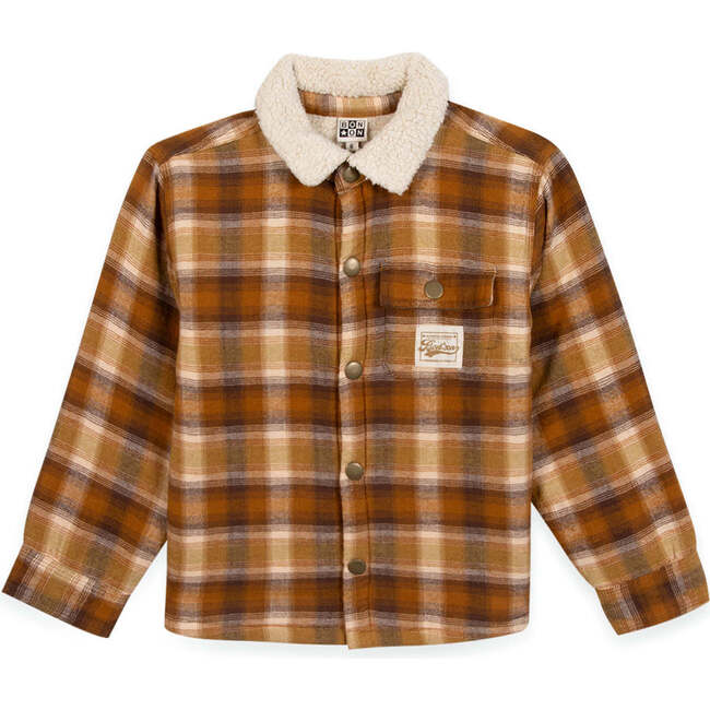Surchem Plaid Jacket, Barnyard Brown Tan