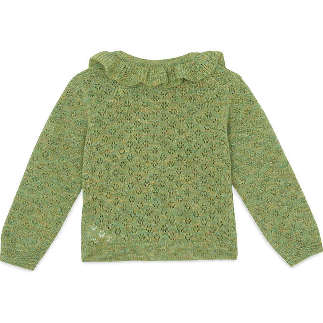 Corolle Cardigan, Vert Prairie Green - Cardigans - 2